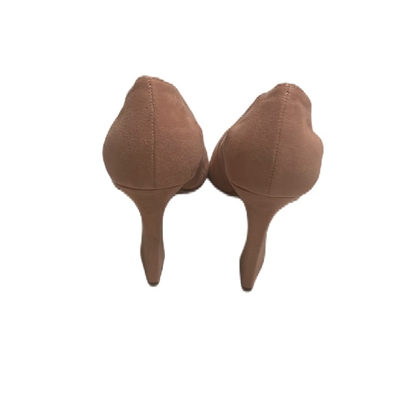 Crown & Ivy, Pointed Toe, Narrow Fluted Heels, Peach Color, Size 6M - Picture 7 of 11